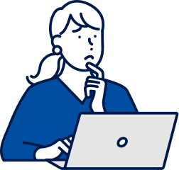 困っている女性