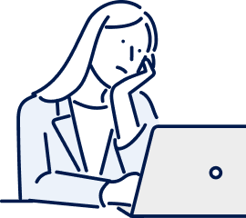 困っている男性