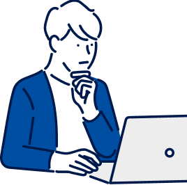 困っている男性