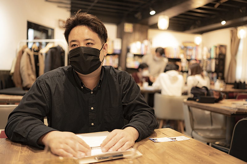 BoardGameCafe VANQUiSH　代表の竹内様のワンショット