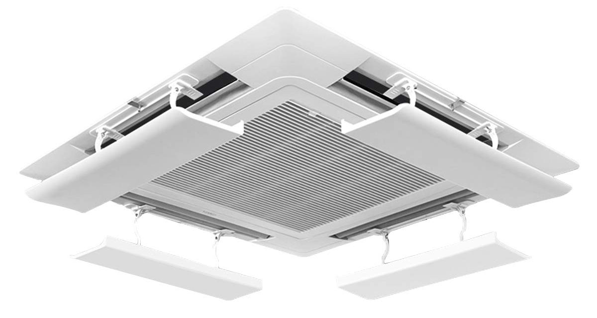 角度も変えられるので気流の調整もOK