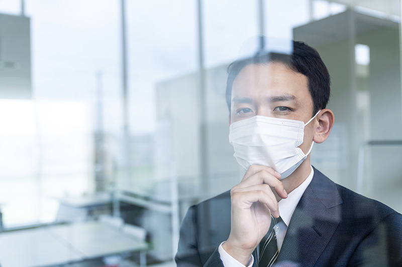 「新型コロナウィルス」を疑う社員が発生した時の対応