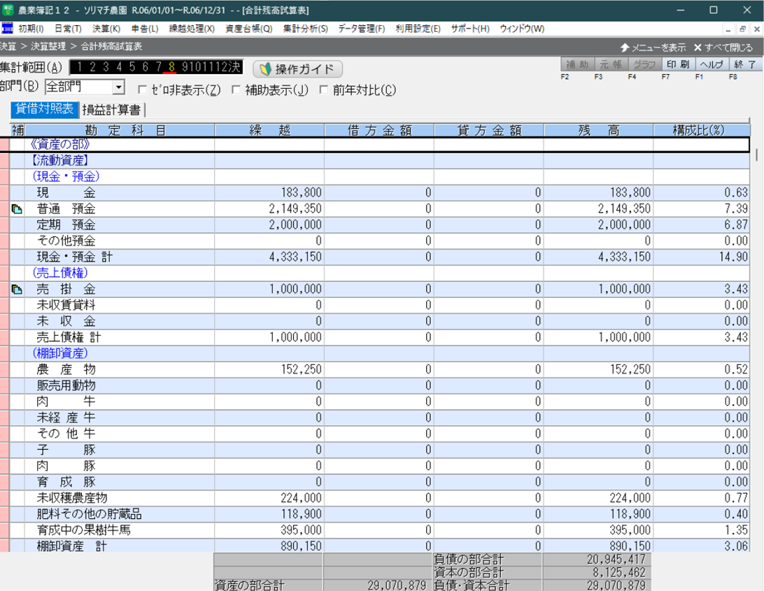 農業簿記12 農業簿記12｜改正電子帳簿保存法・インボイス制度対応の農業専用